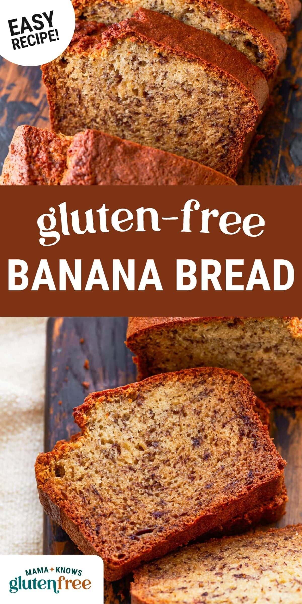 gluten free banana bread pin