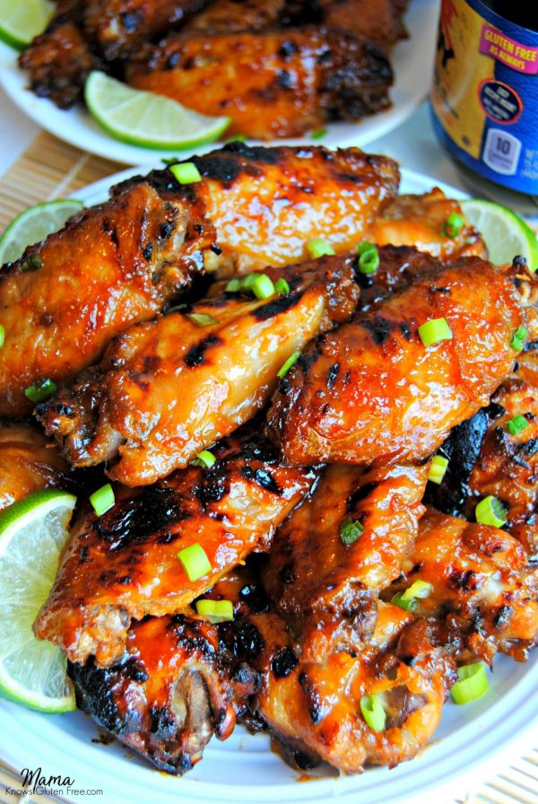 Gluten-Free Sticky Asian Wings {Dairy-Free} - Mama Knows Gluten Free