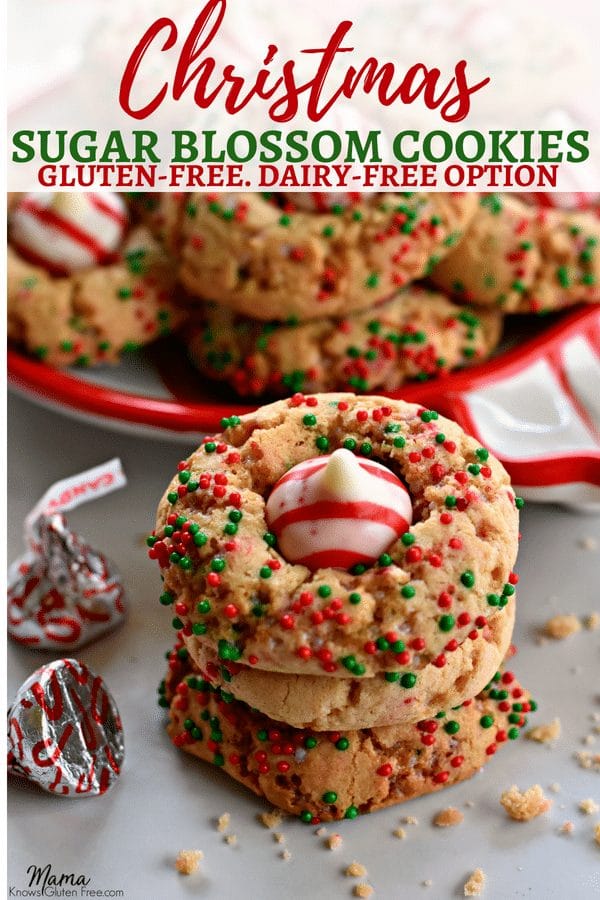 Gluten-Free Christmas Sugar Blossom Cookies {Dairy-Free Option} - Mama ...