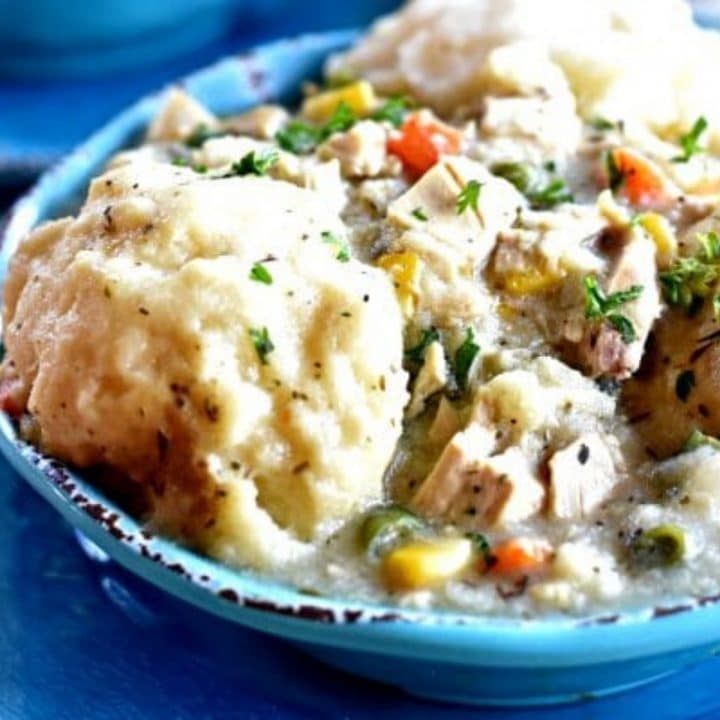 Gluten-Free Chicken and Dumplings - Mama Knows Gluten Free