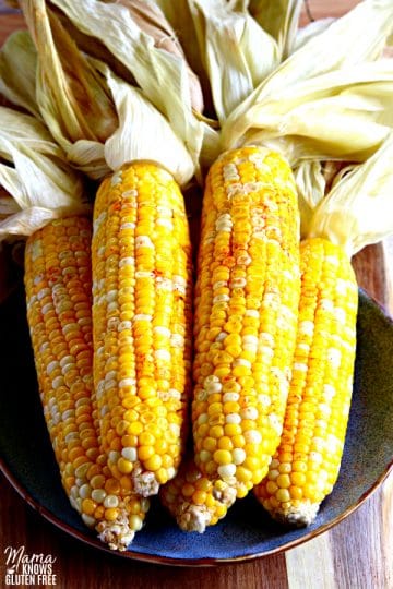 Easy Oven Roasted Corn on the Cob - Mama Knows Gluten Free