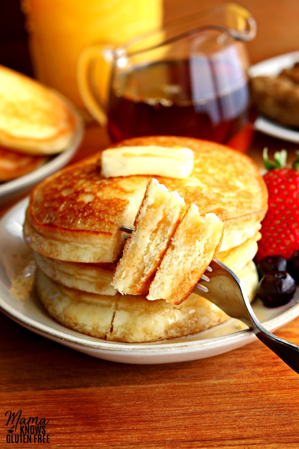 Easy Gluten-Free Pancakes {Dairy-Free &amp; Vegan Option ...