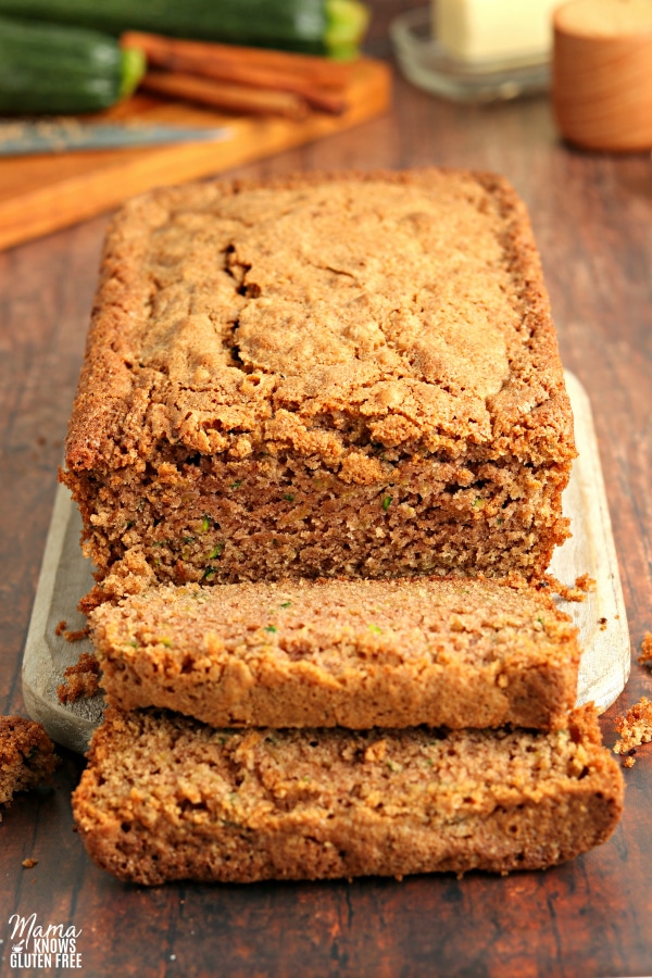 Easy GlutenFree Zucchini Bread {DairyFee} Mama Knows Gluten Free