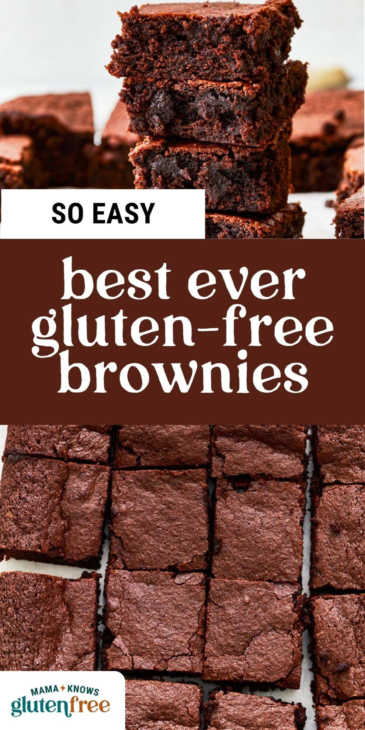 gluten free brownies pin