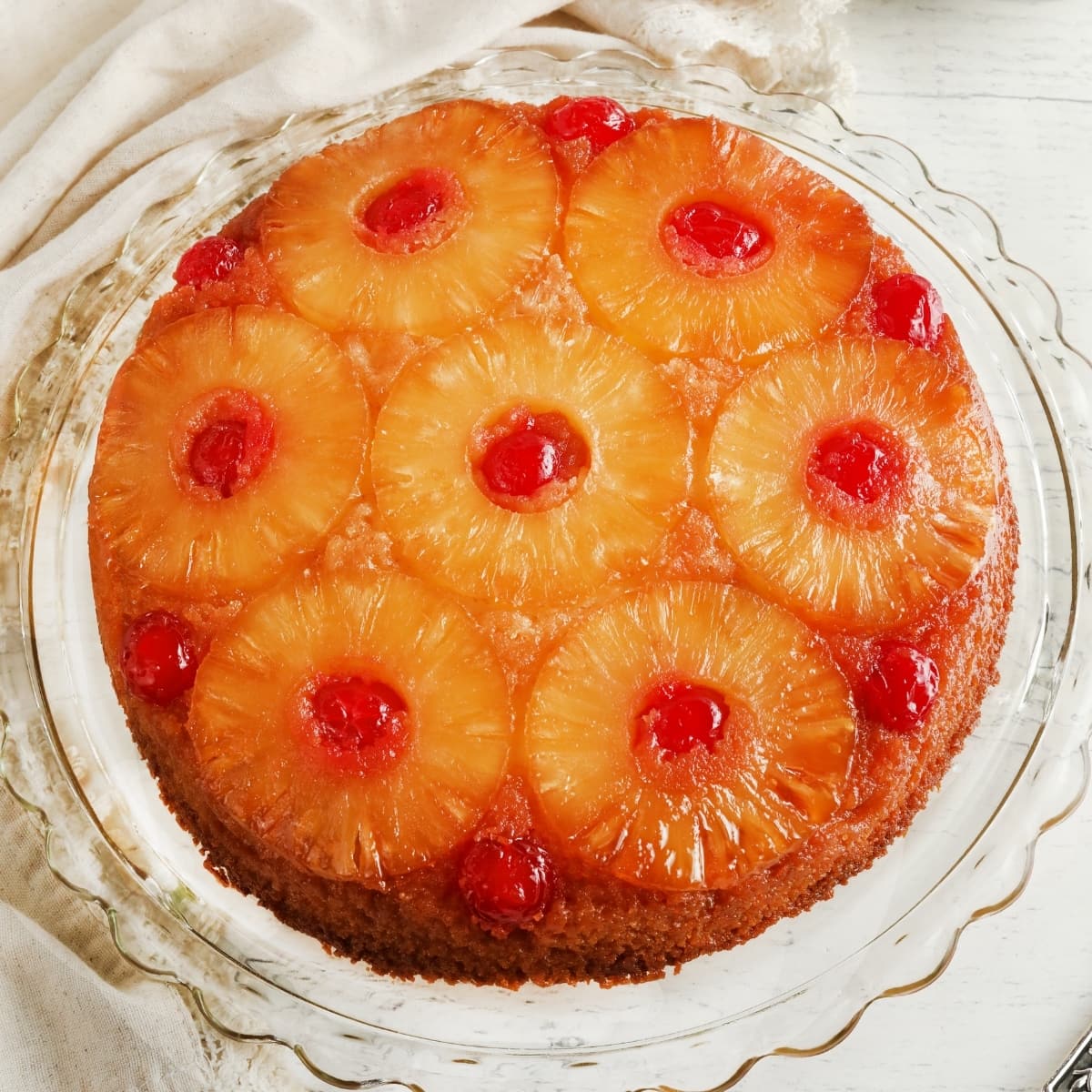 Pineapple Upside Down Cake + a Recipe Video - My Kitchen Craze