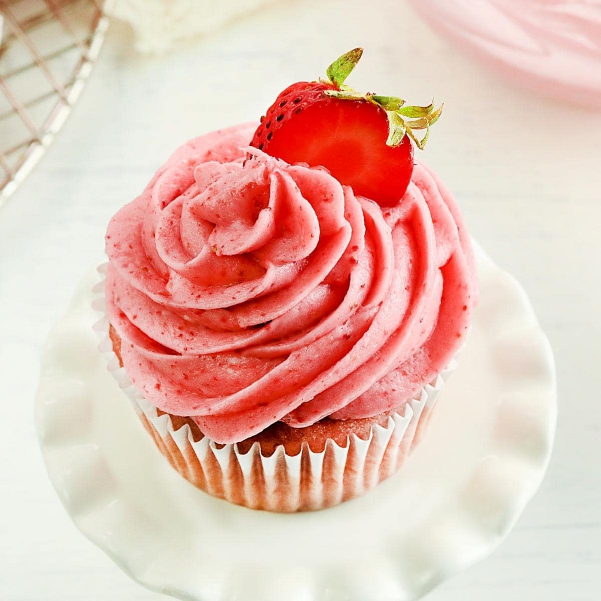 Strawberry Buttercream Frosting