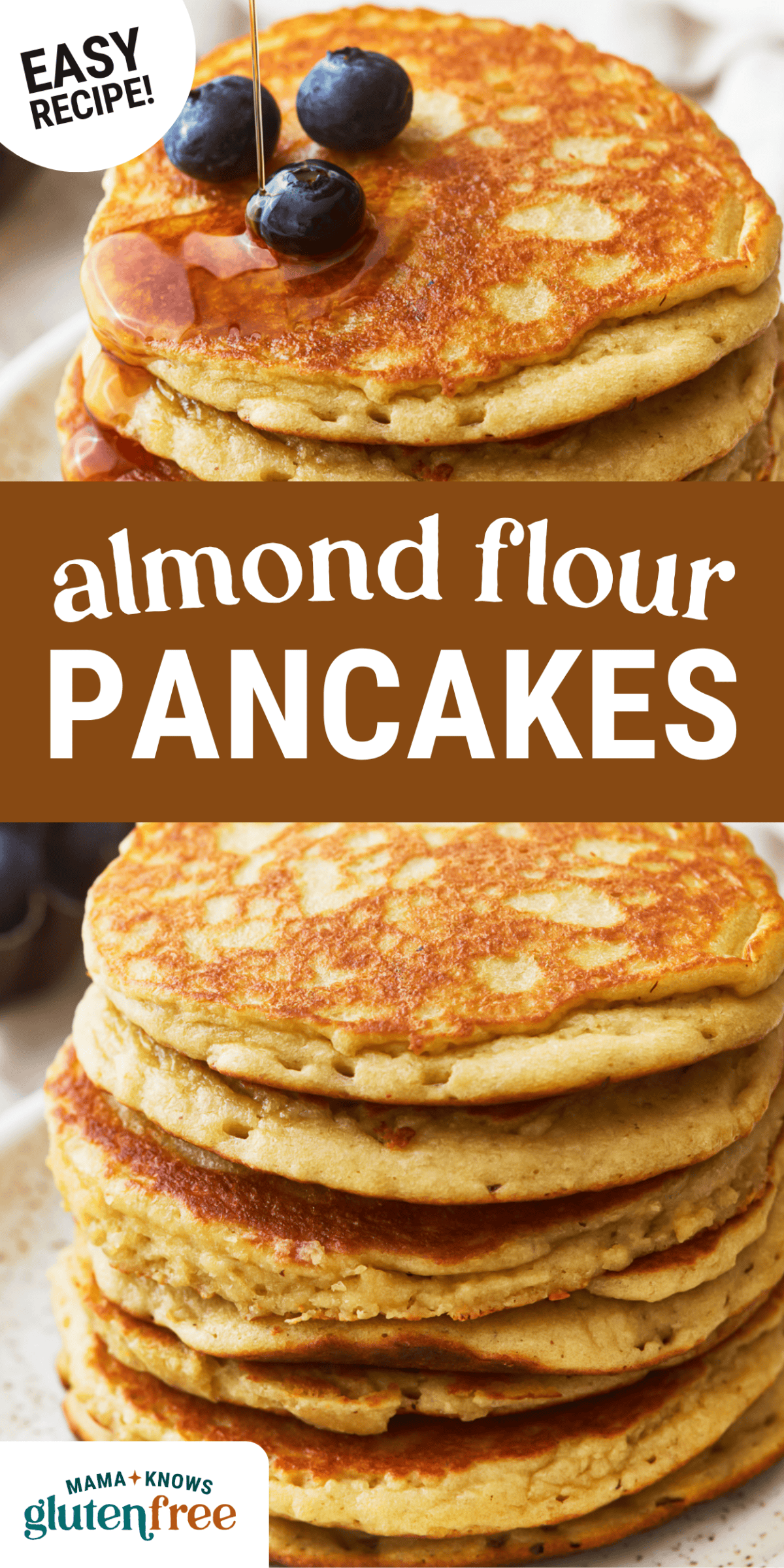 almond flour pancakes pin