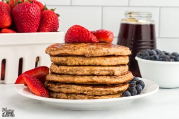 Oatmeal Pancakes - Mama Knows Gluten Free