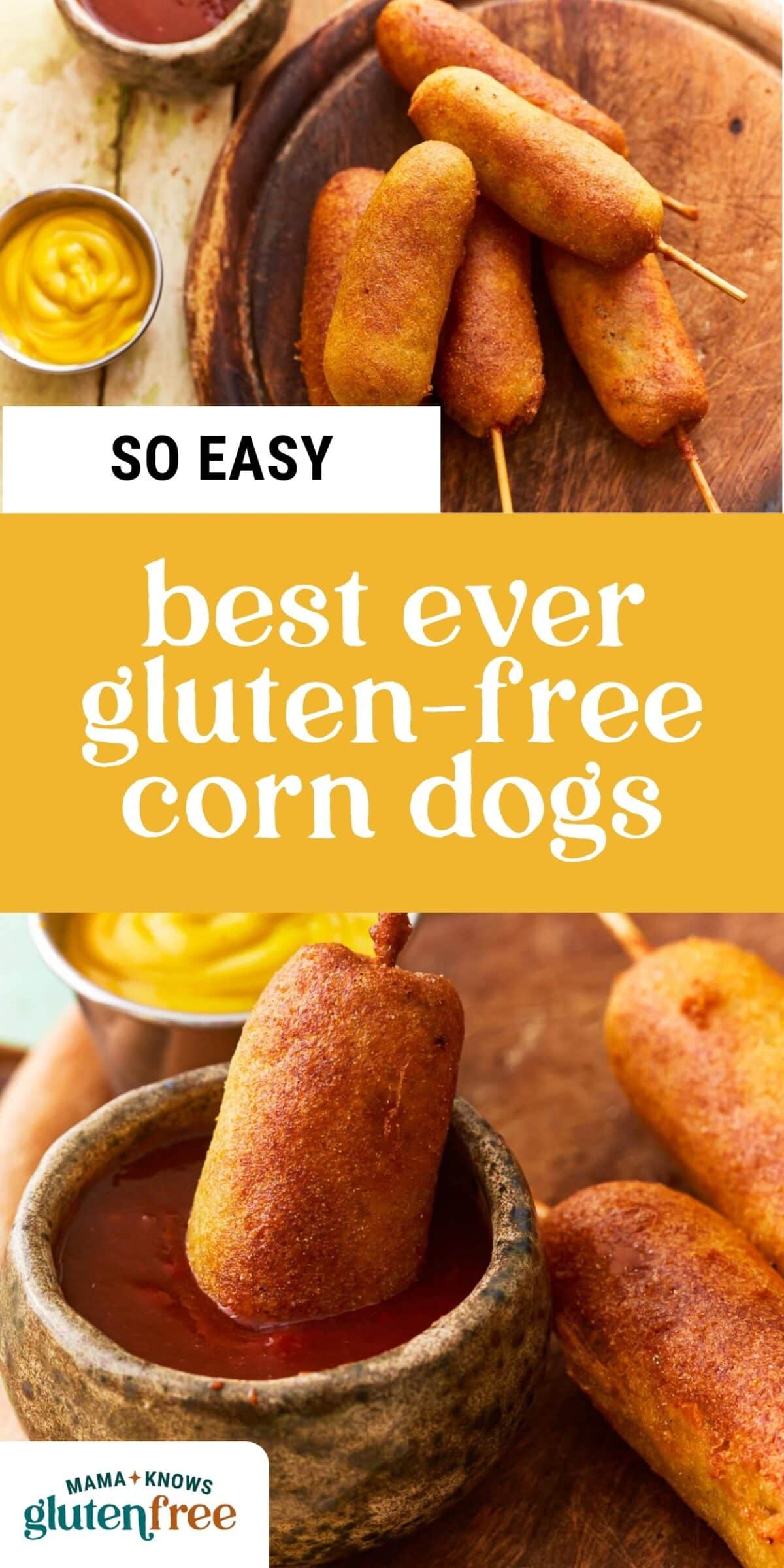 gluten free corn dogs pin