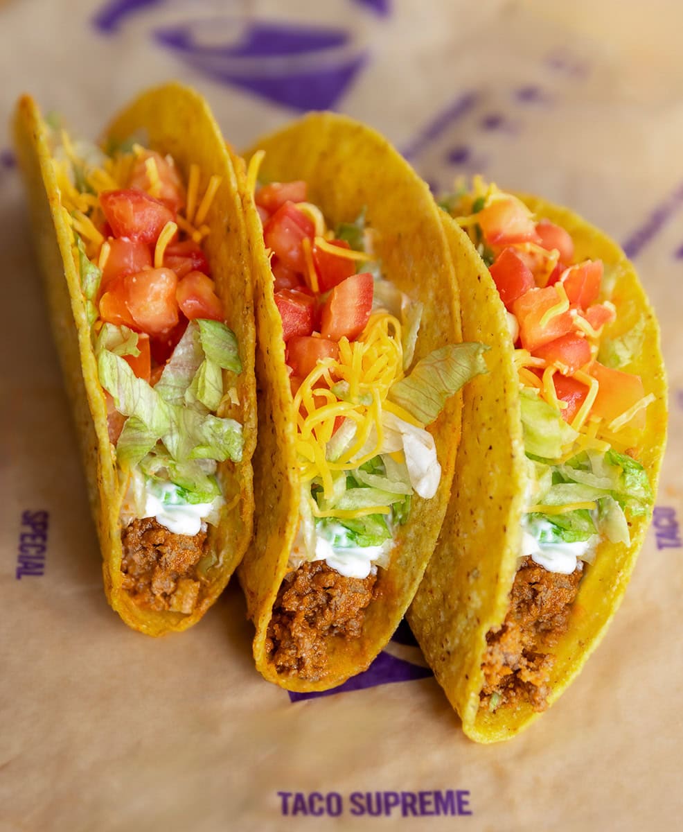 crunchy taco supreme taco bell